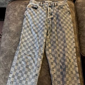 Pacsun checkered jeans